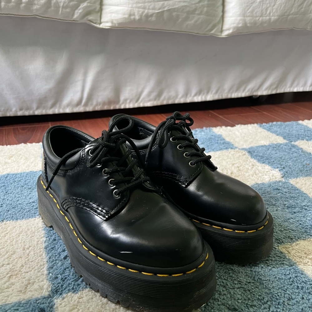 Dr. Martens Black Lace-Up Boots